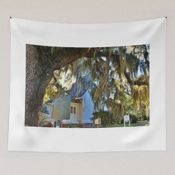 Item preview, St. Andrew Episcopal Church Historical Maker Darien Georgia designed and sold by LisaWootenPhoto.
