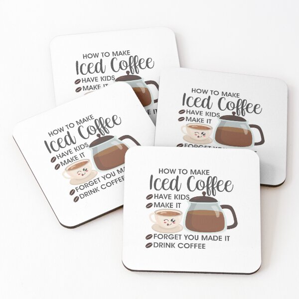 Item preview, HOW TO MAKE ICED COFFEE designed and sold by Adhiambo.