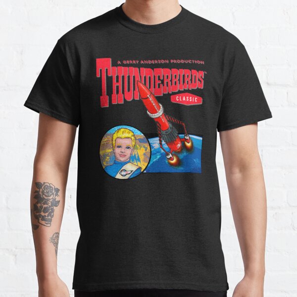 My fifth piece of Gerry Anderson Thunderbirds fan art. T-Shirt boys animal  print shirt custom