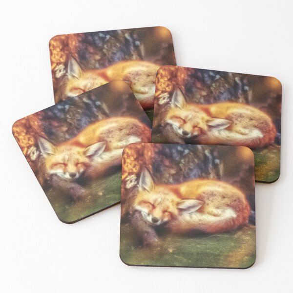 Item preview, Cute Sleeping Red Fox. designed and sold by StarsForgers.