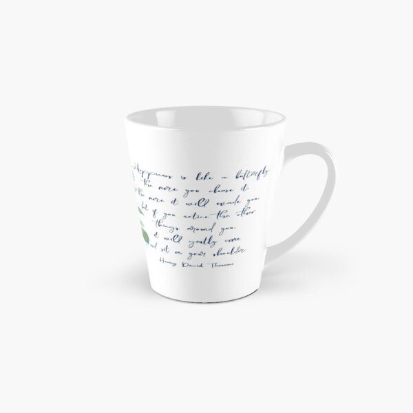 Aperçu de l'œuvre Le bonheur est comme un papillon de Henry David Thoreau créée et vendue par EKartPrints.
