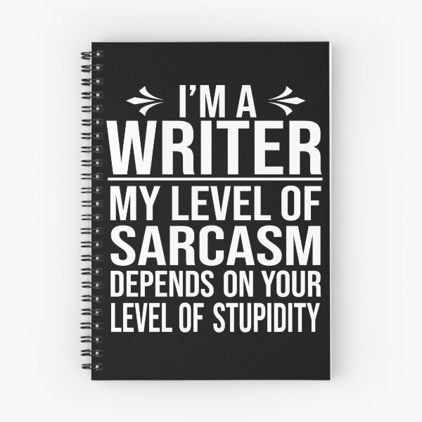 Item preview, writer saying funny writer gift designed and sold by alaechamlal.