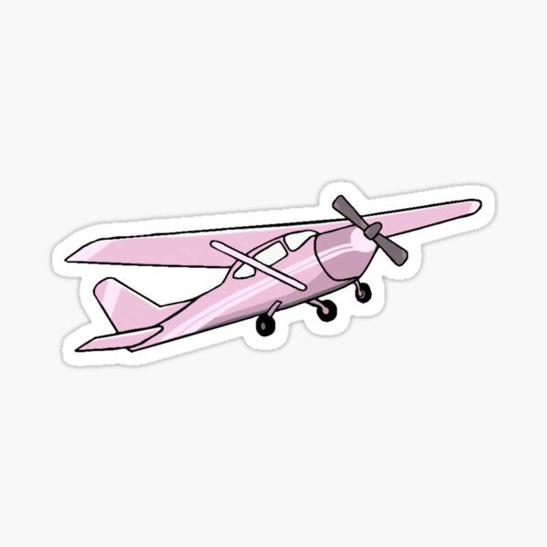 Pink Cessna Airplane