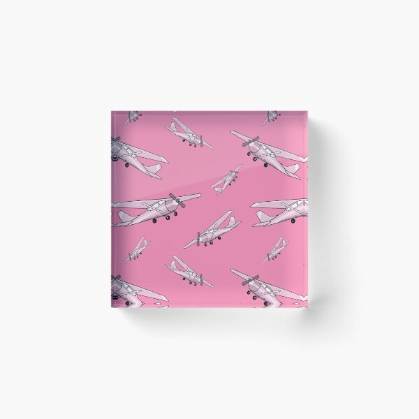 Item preview, Pink Cessna Airplane designed and sold by AviationDecor.