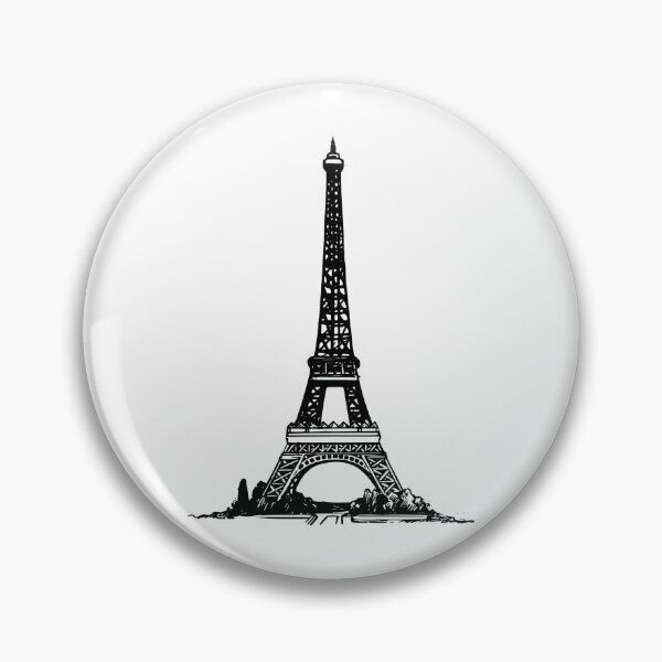 Item preview, France Eiffel Tower Silhouette Designs designed and sold by SeventhGate.