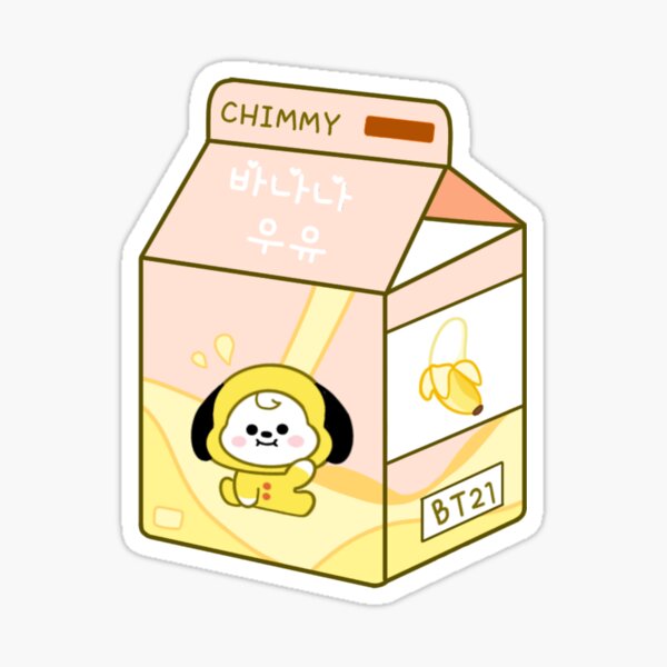 BT21 CHIMMY sticker Sticker