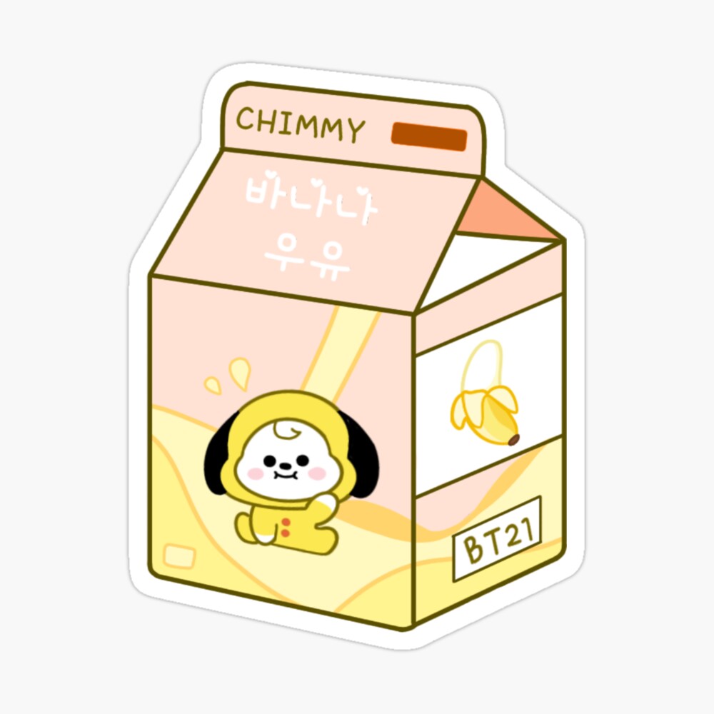 bt21 chimmy sticker pin for sale by purpleegg redbubble