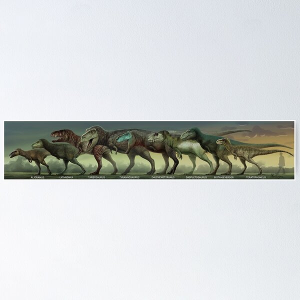 Item preview, TYRANNOSAURUS family. (Tyrannosauridae)  Tyrannosaur Family designed and sold by Mario Lanzas.