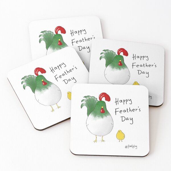 Item preview, Happy Feather's Day designed and sold by hollysimons.