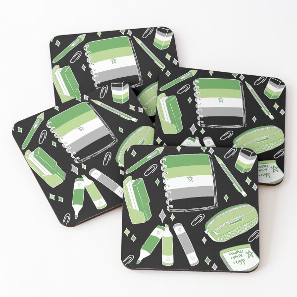 Item preview, Aromantic Stationary Aesthetic designed and sold by starrsketcher.