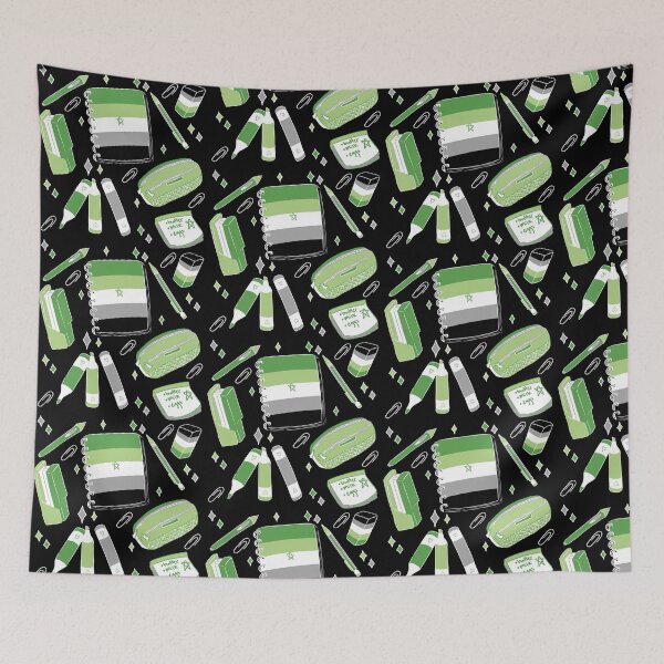 Item preview, Aromantic Stationary Aesthetic designed and sold by starrsketcher.