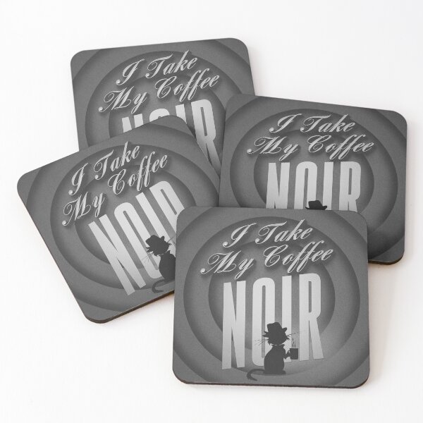 Item preview, I Take my Coffee NOIR - 04 designed and sold by Luis Peres.