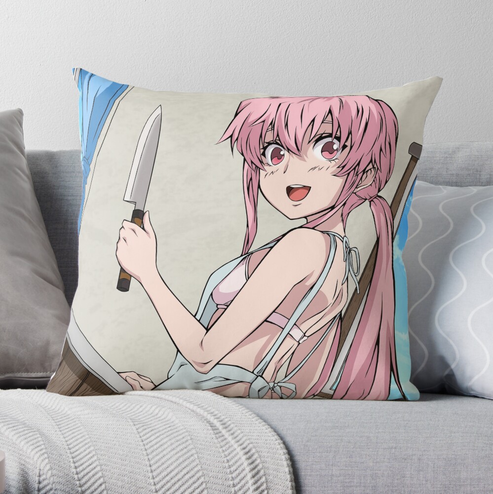 Yuno gasai pillow sale