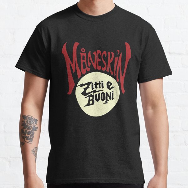 Fan art de Måneskin et merch T-shirt classique
