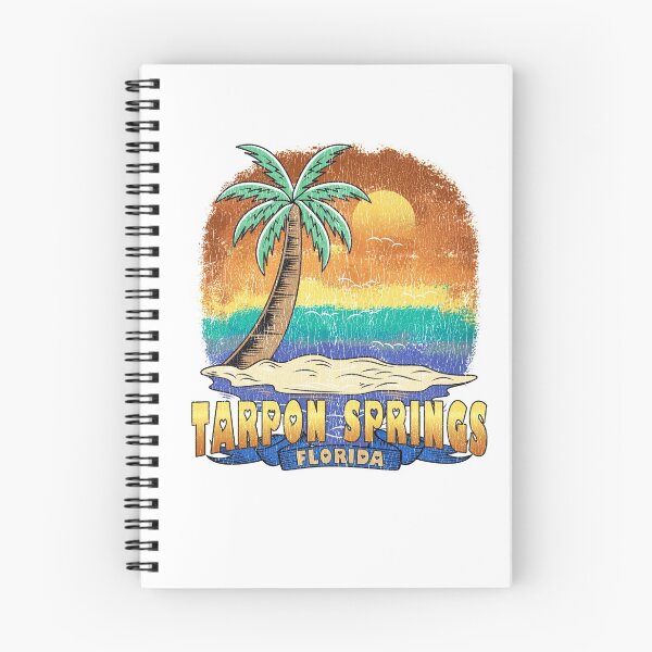 Item preview, Tarpon Springs Florida | Vintage Distressed Souvenir designed and sold by passion4merch.