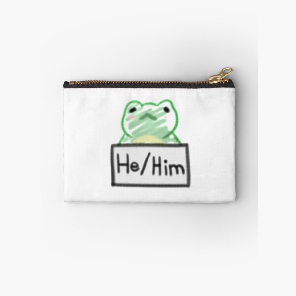Item preview, Frog Pronouns (He/Him) designed and sold by BrandyMari.