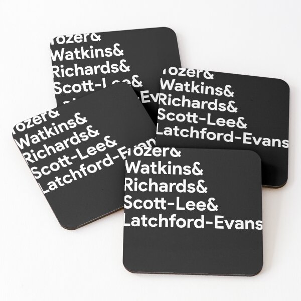 Item preview, Tozer Watkins Richards Scott Lee Latchford Evans designed and sold by ElsieUnderwood.