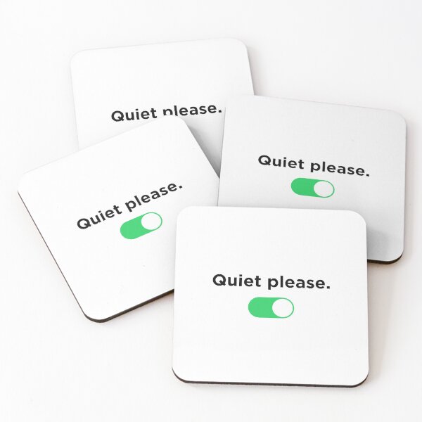 Item preview, Quiet please designed and sold by OkGalerieRB.