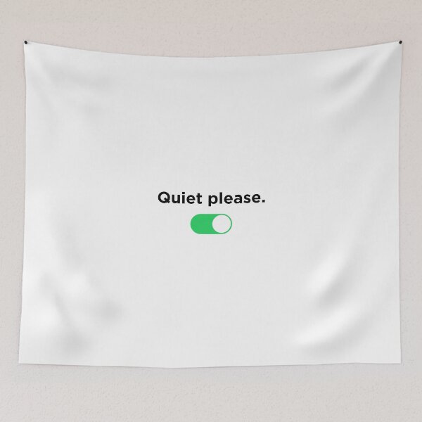 Item preview, Quiet please designed and sold by OkGalerieRB.