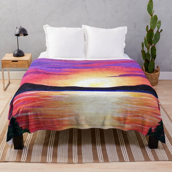 Item preview, Cherry Lake Sunset designed and sold by Esperanza Phoenix.