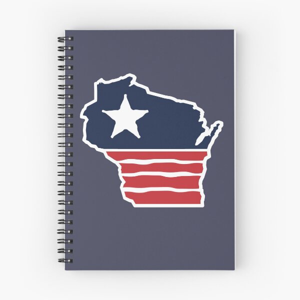 Item preview, Wisconsin Rough U.S. Flag designed and sold by gstrehlow2011.