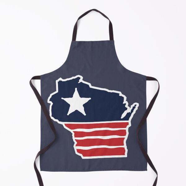 Item preview, Wisconsin Rough U.S. Flag designed and sold by gstrehlow2011.