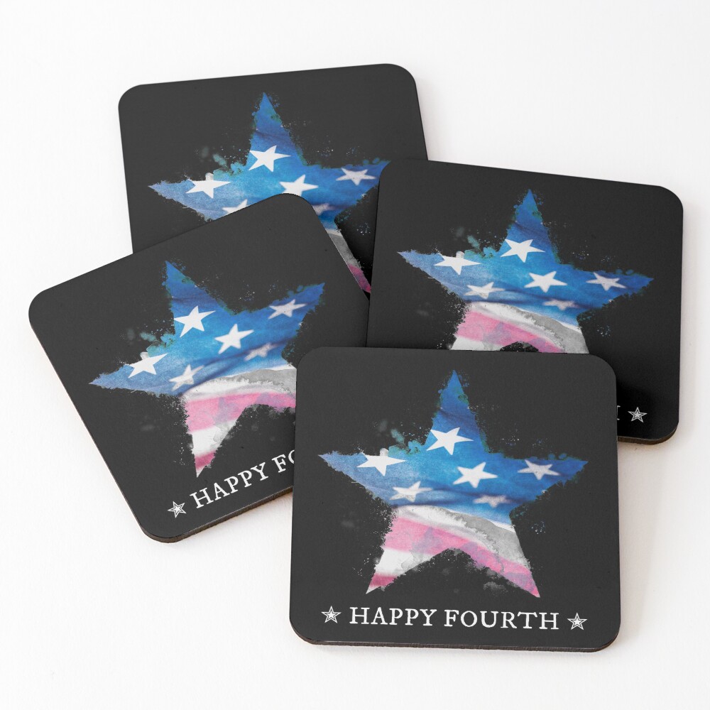 Item preview, Coasters (Set of 4) designed and sold by RiseandShineTee.