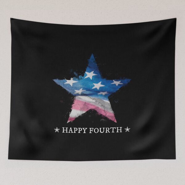 Item preview, Happy Fourth designed and sold by RiseandShineTee.