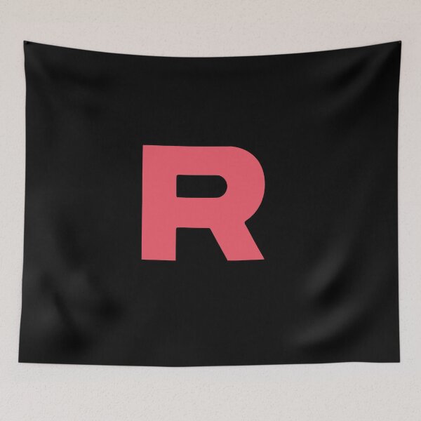Item preview, Letter R Team Rocket Logo designed and sold by tildica.