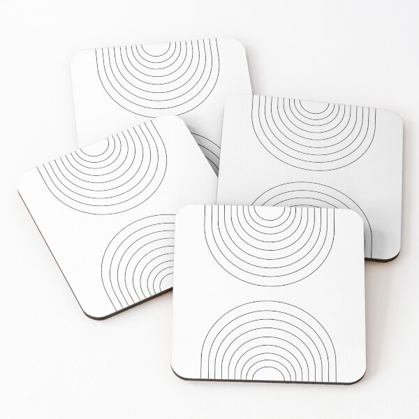 Item preview, Minimalist Arches (black/white) designed and sold by Design Minds Boutique.