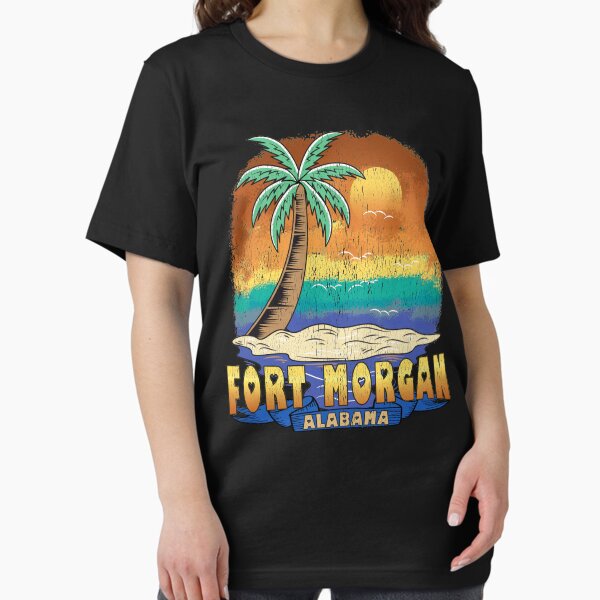 Item preview, Fort Morgan Alabama | Vintage Distressed Souvenir designed and sold by passion4merch.