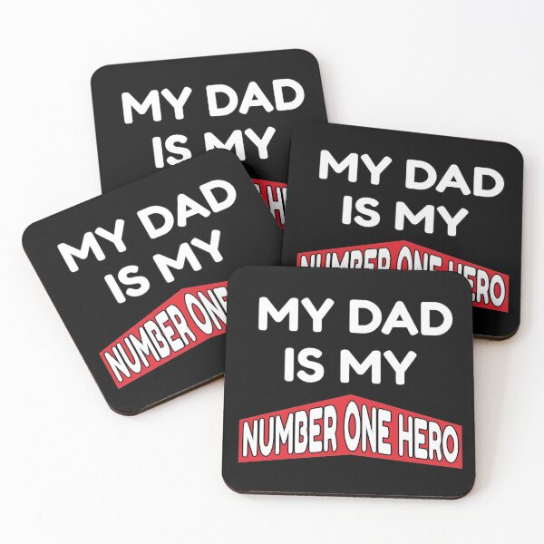 Item preview, My Dad Is My Number One Hero designed and sold by thegiftedadult.