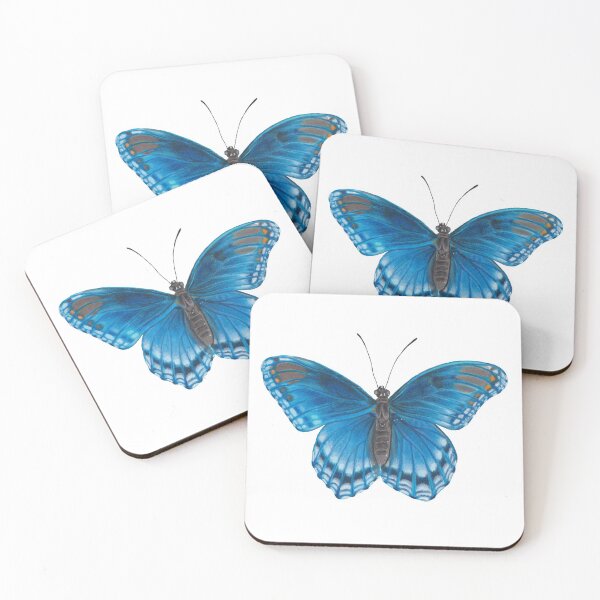 Item preview, Bright Blue Butterfly Illustration designed and sold by Amber Frazier.