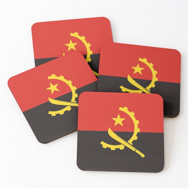 Item preview, Angola National Flag Full Colour designed and sold by MartianBCShop.
