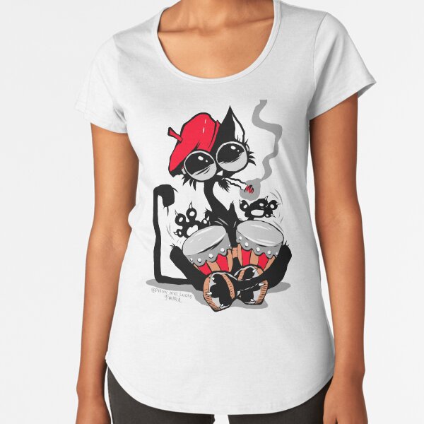 HIP CAT Premium Scoop T-Shirt