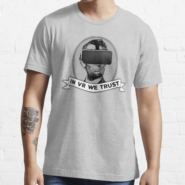 Funny Virtual Reality Player's Cool VR Parody (gray) Essential T-Shirt