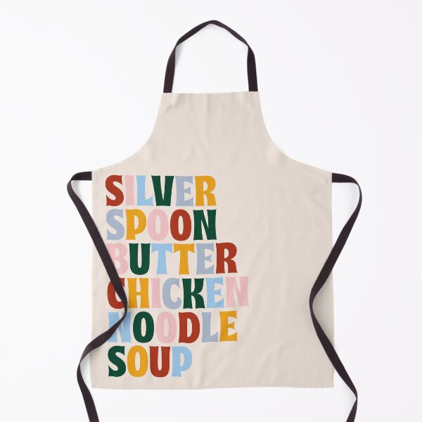 Item preview, Silver Spoon, Butter, Chicken Noodle Soup - BTS designed and sold by EllinorPrints.