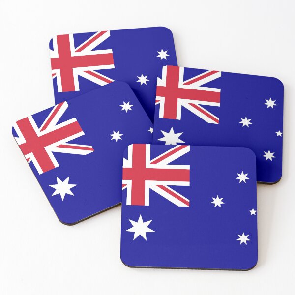 Item preview, Australia National Flag Full Colour designed and sold by MartianBCShop.