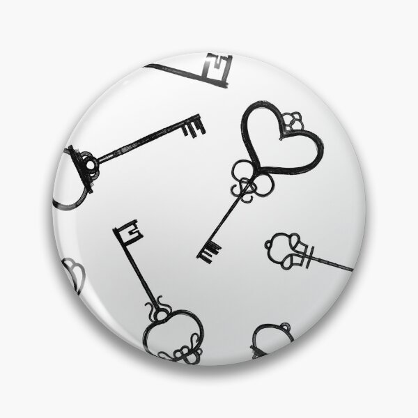 Item preview, Skeleton Keys Pattern designed and sold by skylarkdesigns.