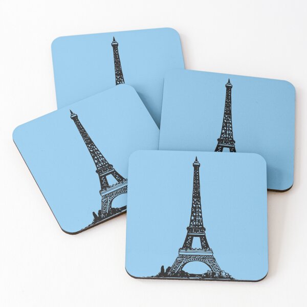Item preview, France Eiffel Tower Silhouette Designs designed and sold by SeventhGate.