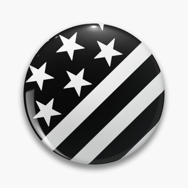 Item preview, Black and White Stars and Stripes designed and sold by CoolYule.