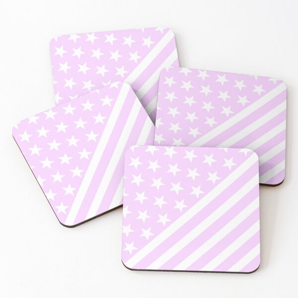 Item preview, Pink and White Stars and Stripes designed and sold by CoolYule.