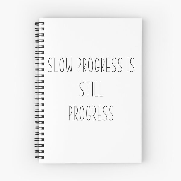 Item preview, Slow Progress Motivational Quote designed and sold by pb598.