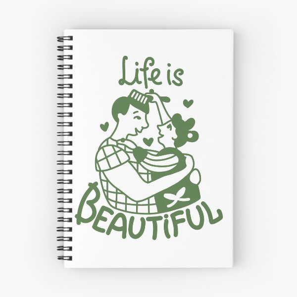 Item preview, Life is beautiful. An inscription for Father's Day. designed and sold by Mankaanna.