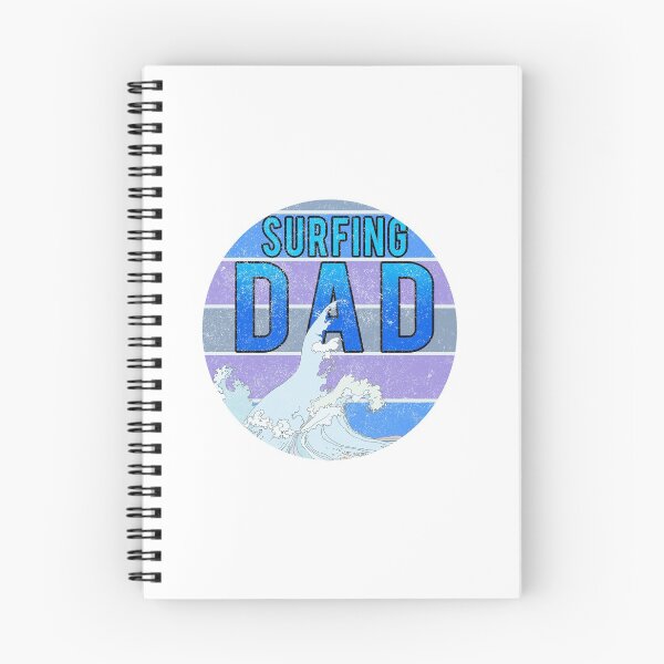 Item preview, Surfing Dad // Wave blue sunset  designed and sold by PGPshop.