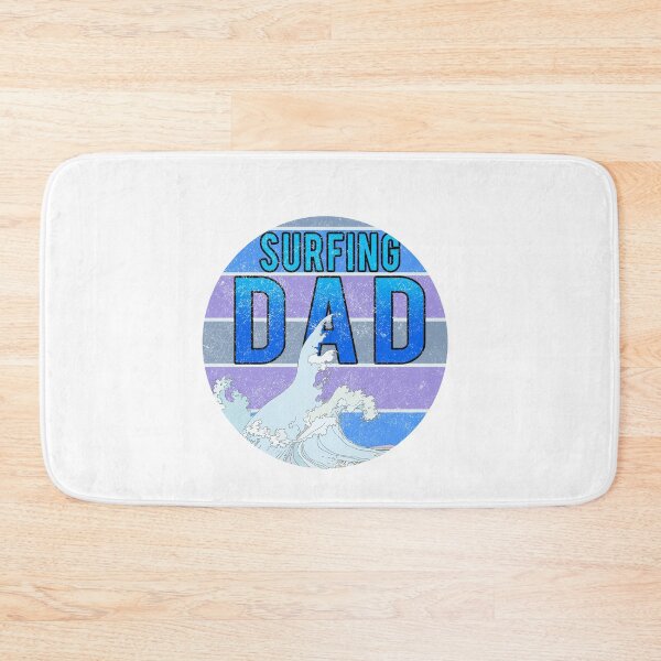 Item preview, Surfing Dad // Wave blue sunset  designed and sold by PGPshop.