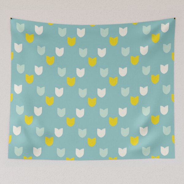 Item preview, Modern Minimal Tulips Pattern Grunge 01 Color 03 designed and sold by Stefanie Boike.