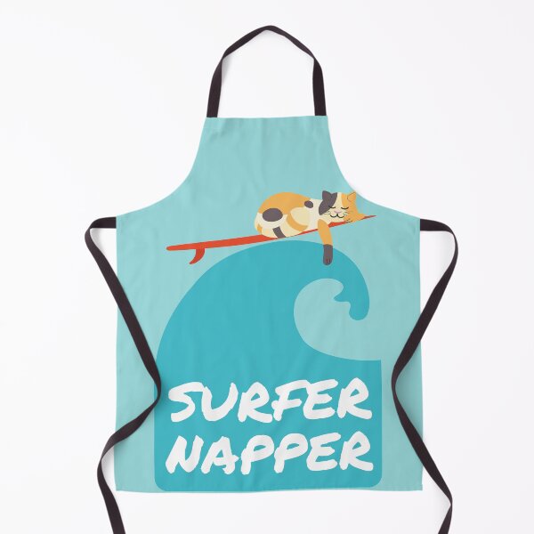 Item preview, My Cat Surfer | Calico Surfing | Summer First Surfboard  designed and sold by Fluffy-Vectors.