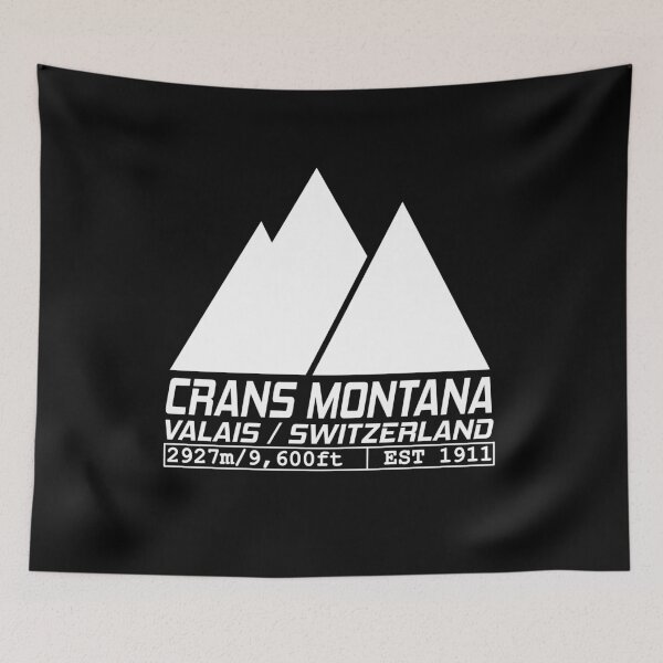 Item preview, Crans Montana Switzerland Ski Resort Swiss Alps Skiing  designed and sold by chriswilson111.