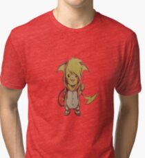 Pikachu Evolution Hoodie Tri-blend T-Shirt